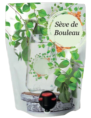 Poche de sève de bouleau 3L - Pépinière Grinner